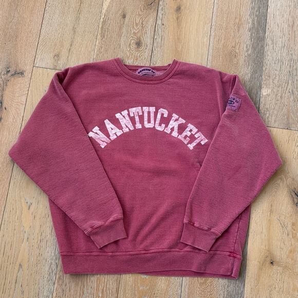Abercrombie & Fitch Tops - Vintage Breezin’ Up Nantucket Sweatshirt 90s Y2K Red Size L